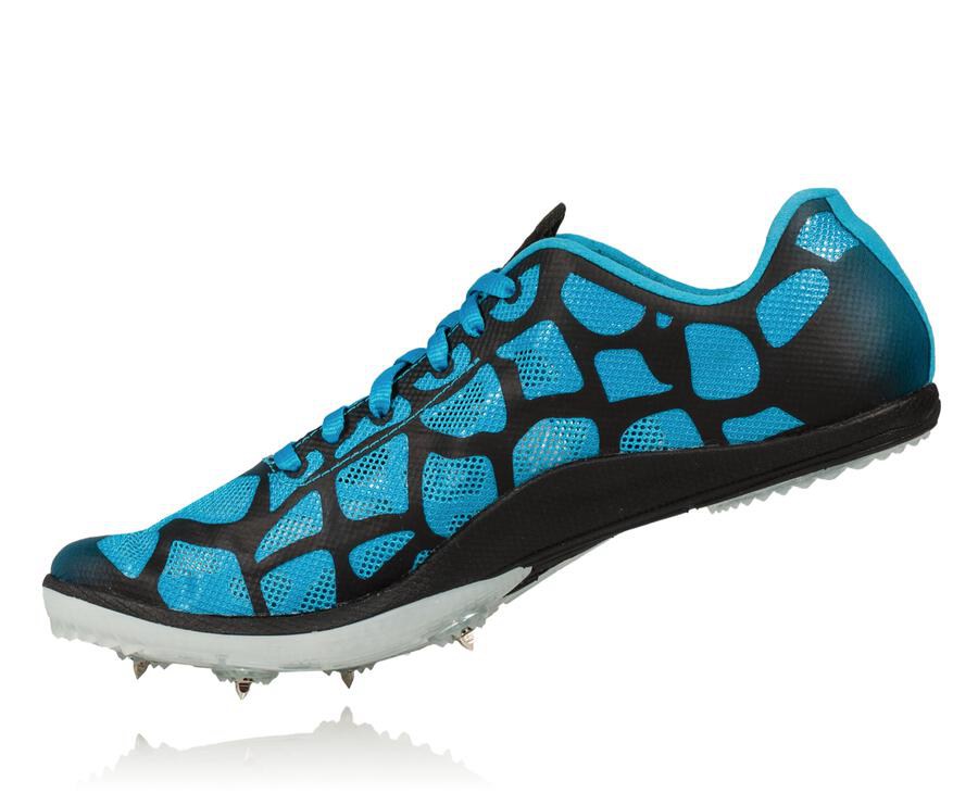 Spikes Atletismo Hoka One One Masculino Azuis/Branco - Rocket X - 472-QVKZFU